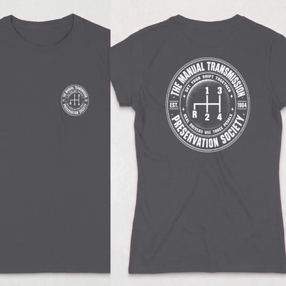 Dark Heather | Front & Back