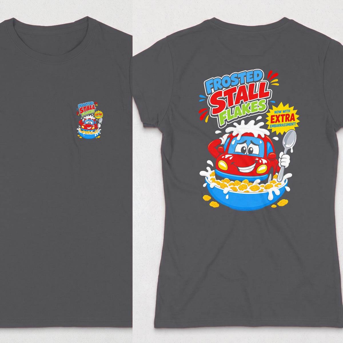 Dark Heather | Front & Back