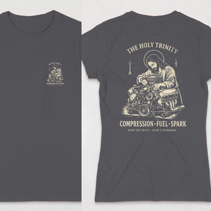 Dark Heather | Front & Back