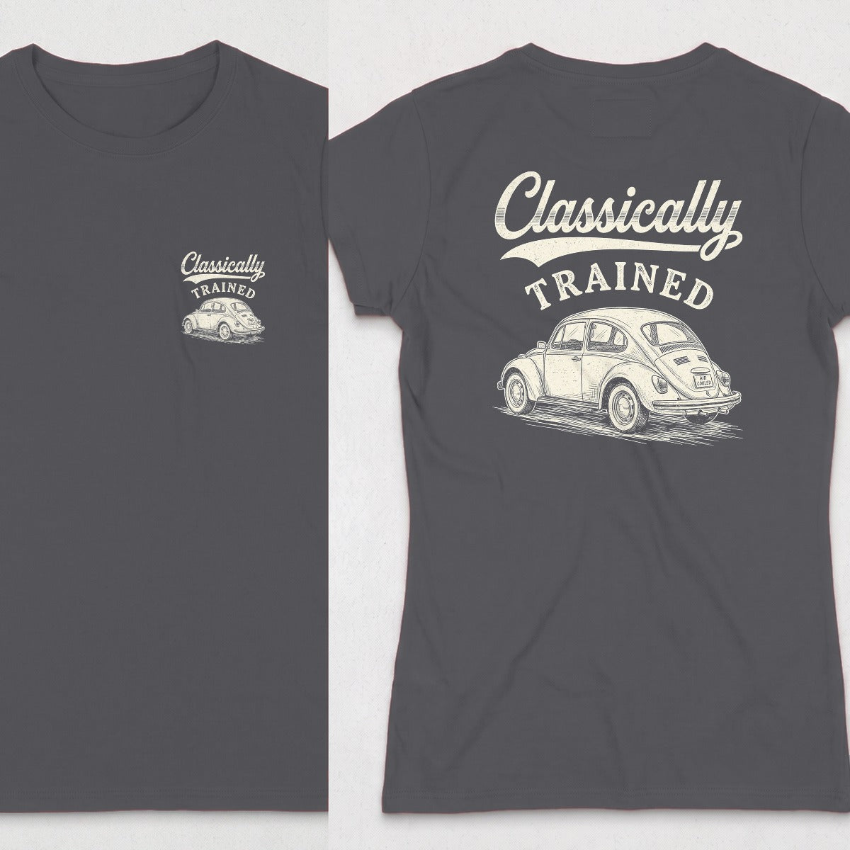 Dark Heather | Front & Back