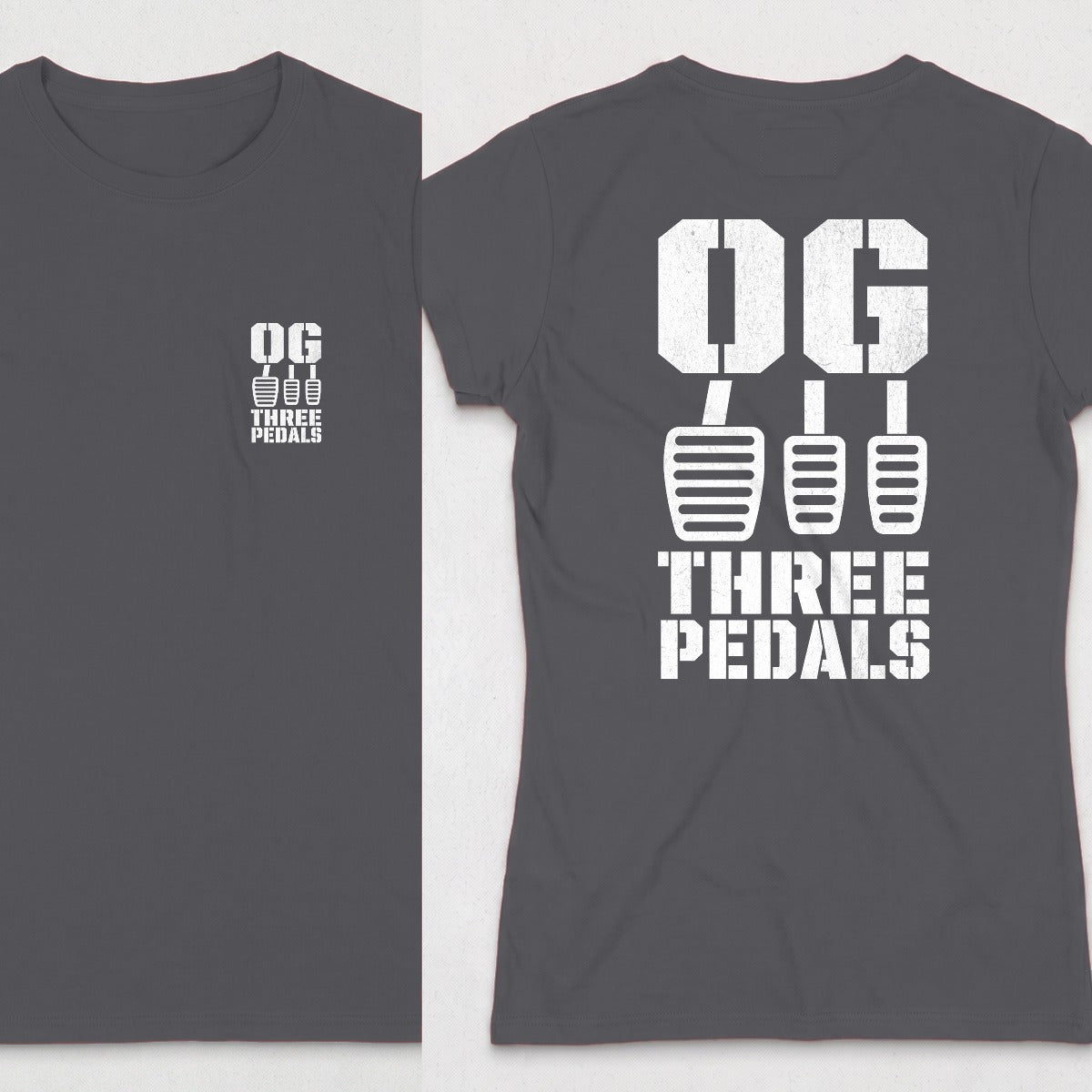 Dark Heather | Front & Back