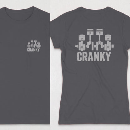 Dark Heather | Front & Back