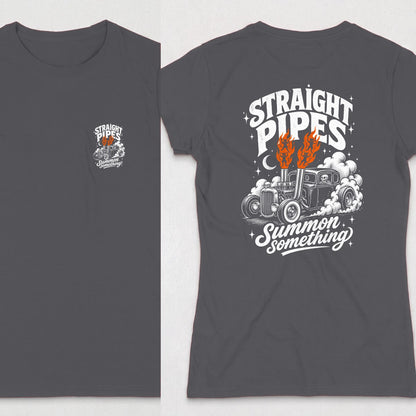 Dark Heather | Front & Back