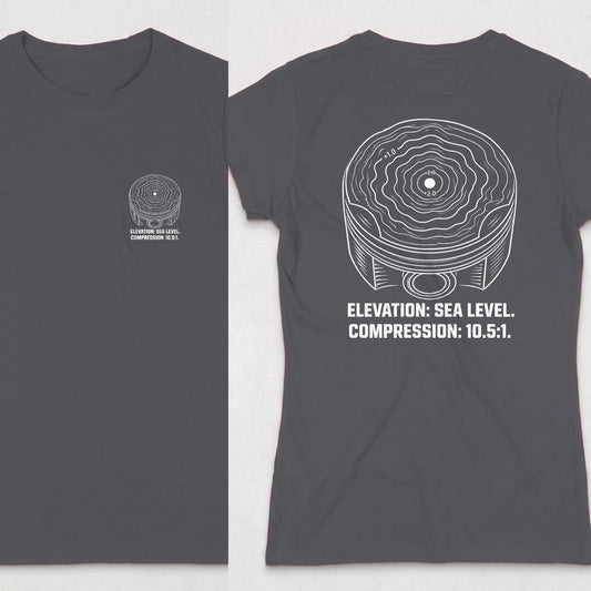 Dark Heather | Front & Back