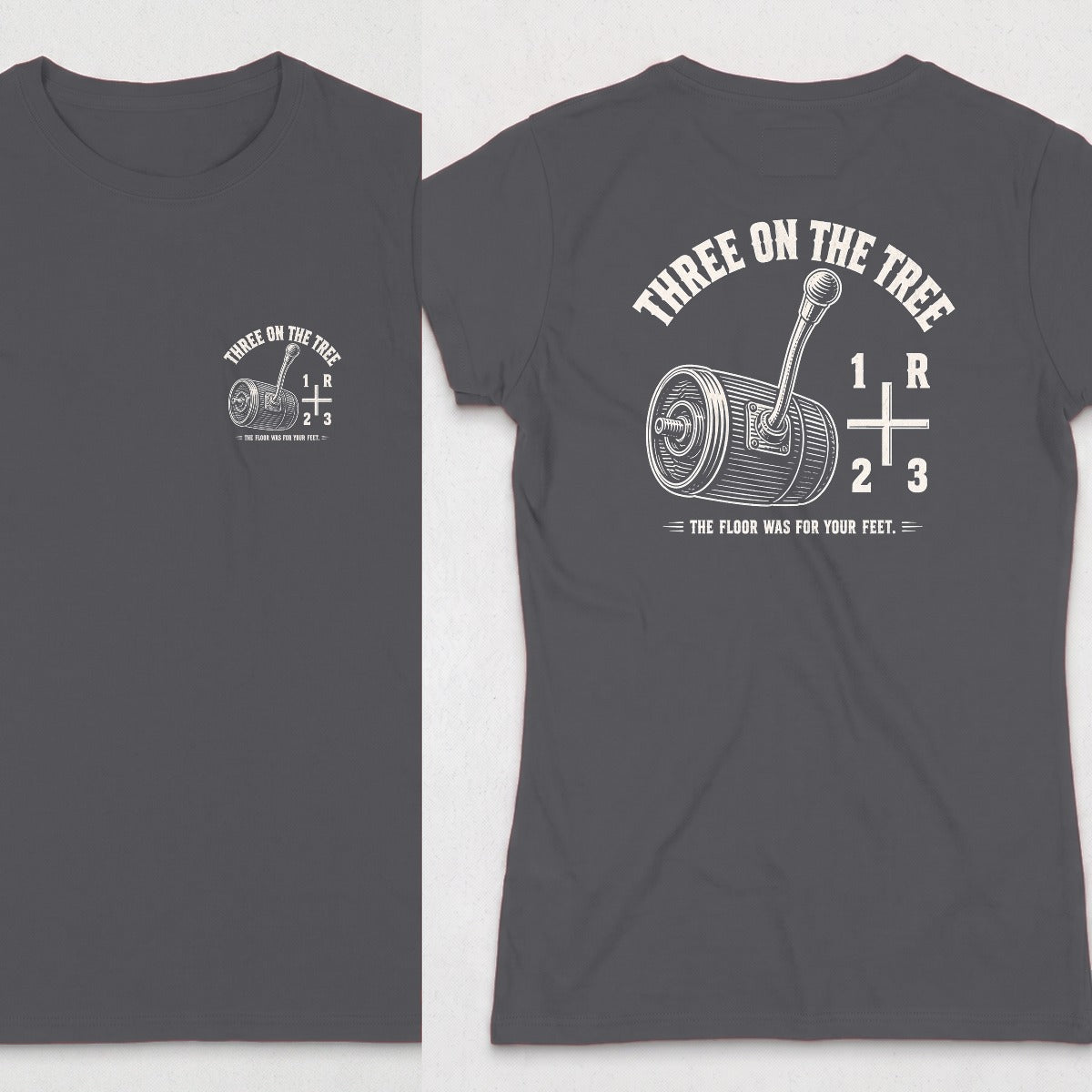 Dark Heather | Front & Back