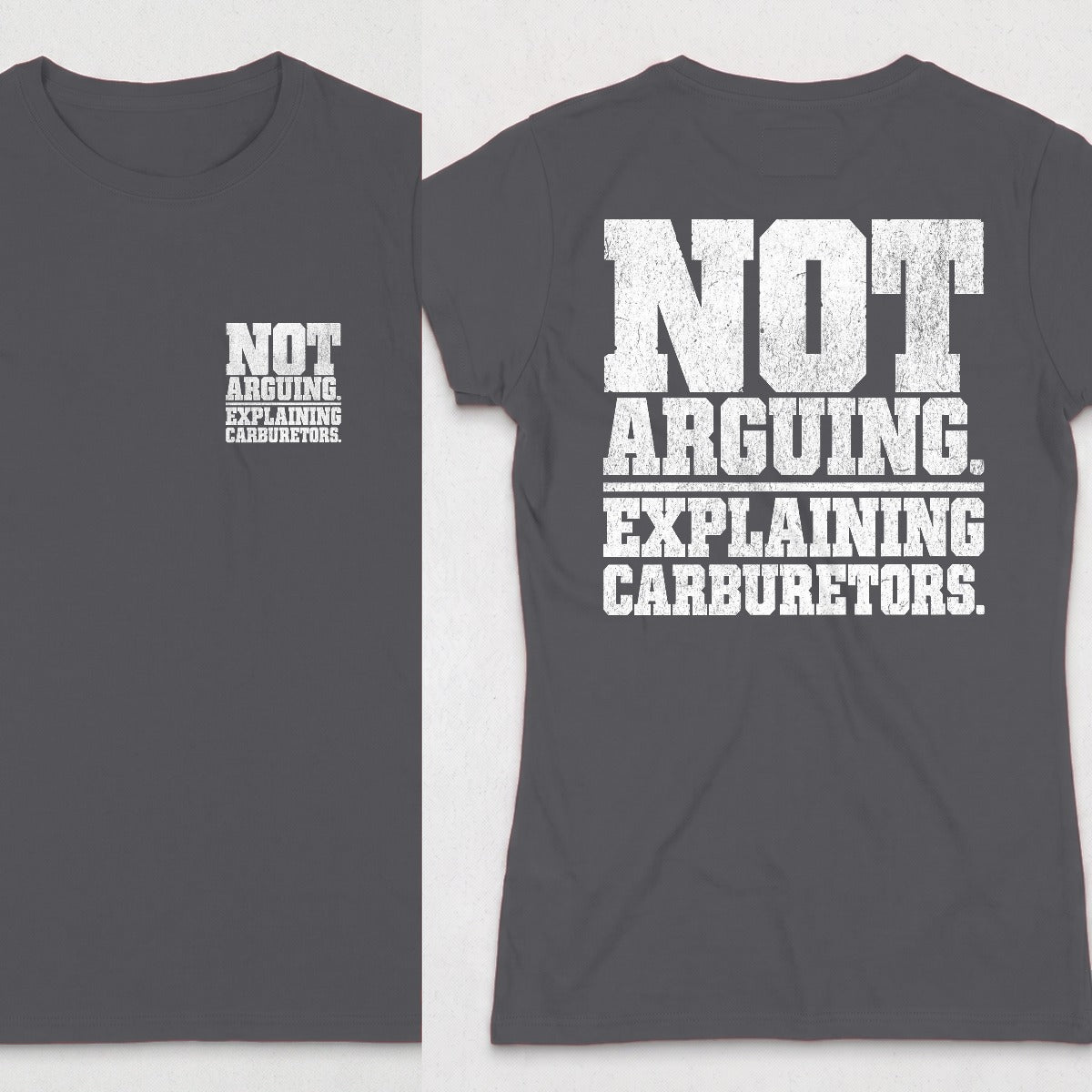Dark Heather | Front & Back