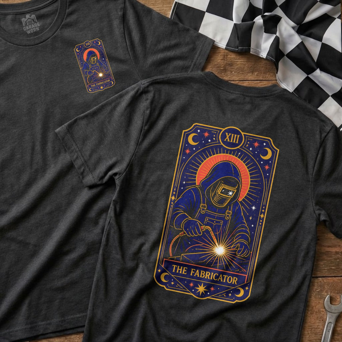 Dark Heather | Front & Back