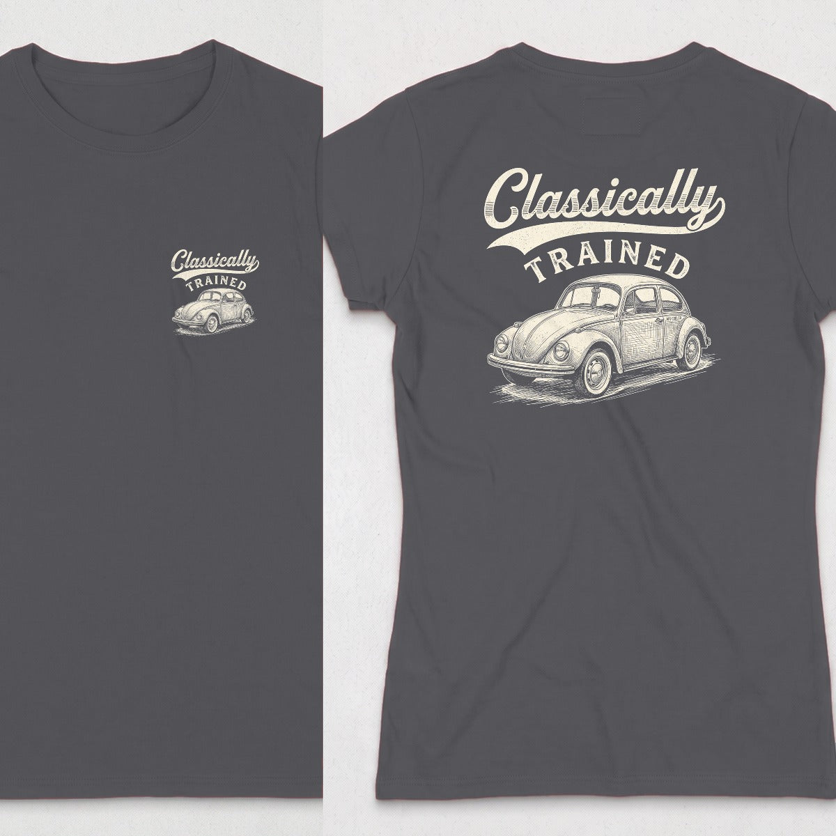 Dark Heather | Front & Back