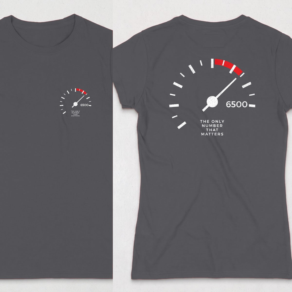 Dark Heather | Front & Back
