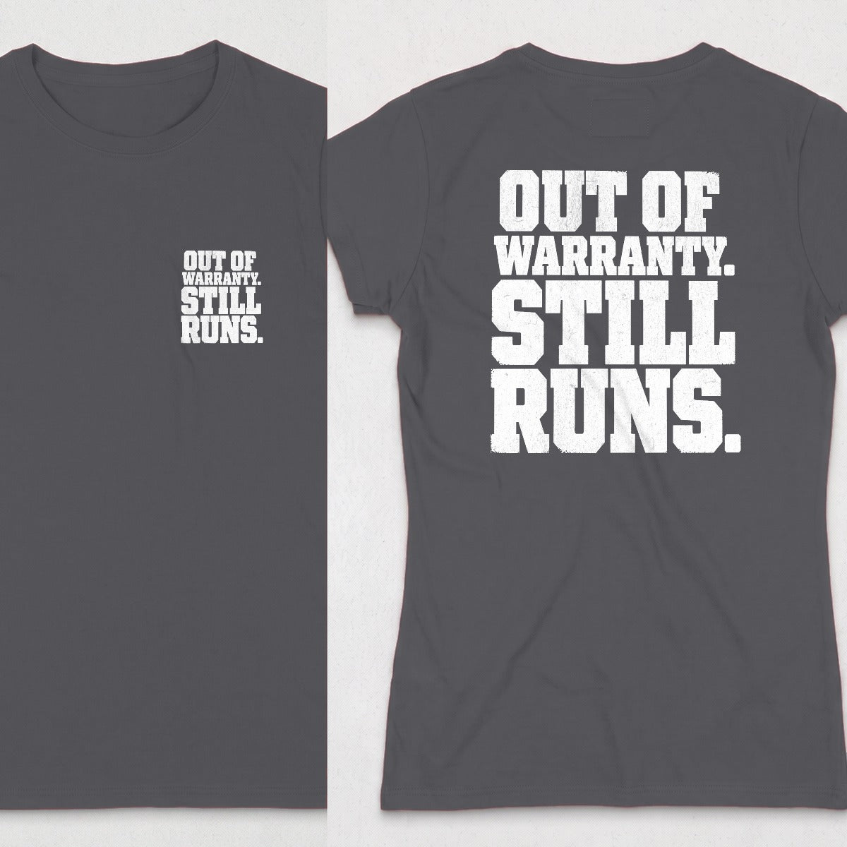 Dark Heather | Front & Back