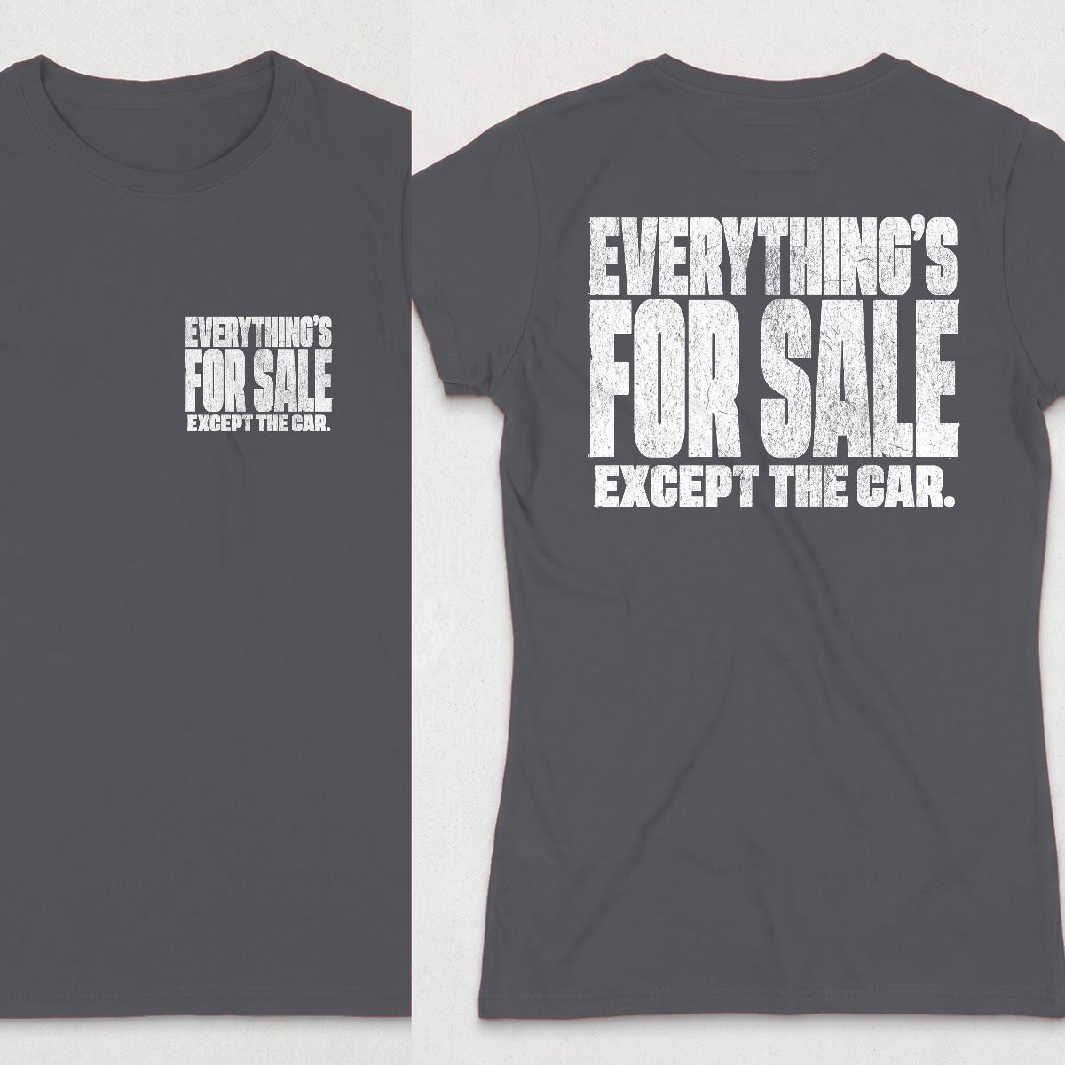 Dark Heather | Front & Back