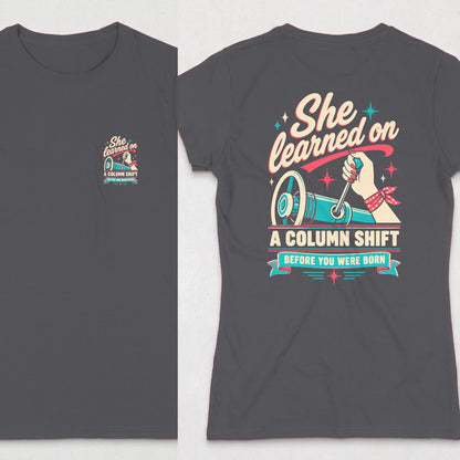 Dark Heather | Front & Back