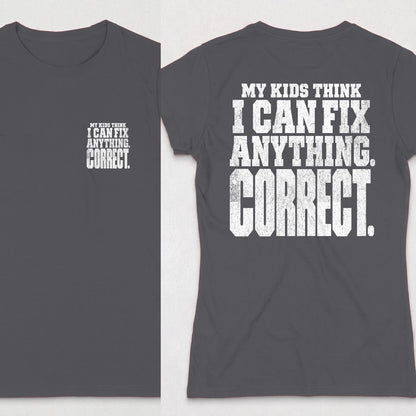 Dark Heather | Front & Back