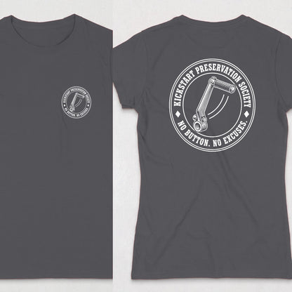 Dark Heather | Front & Back