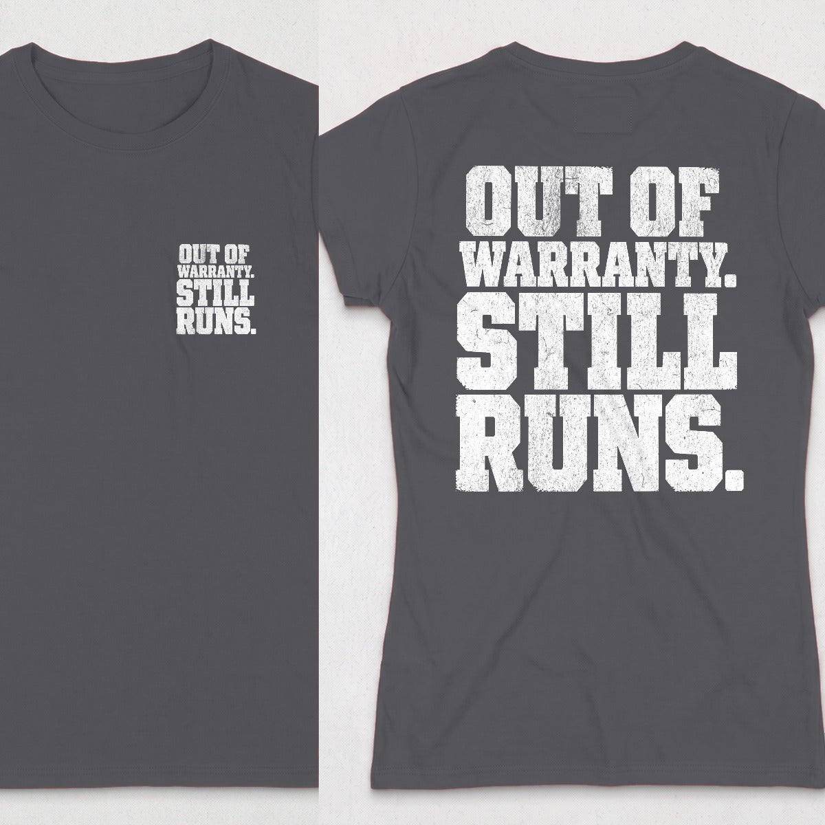 Dark Heather | Front & Back