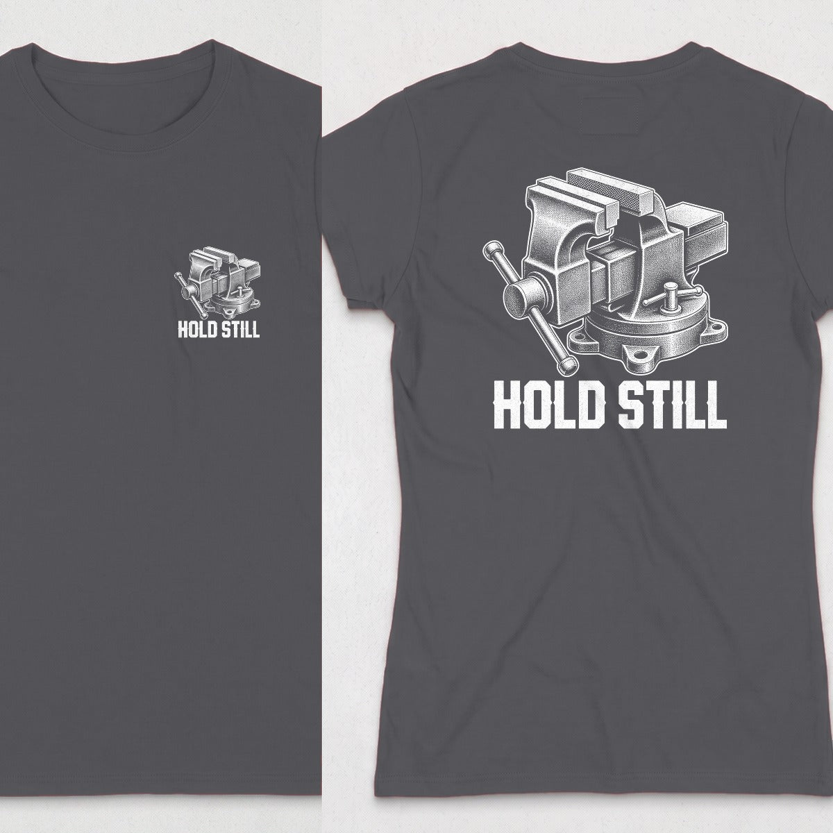 Dark Heather | Front & Back