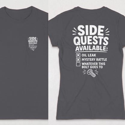 Dark Heather | Front & Back