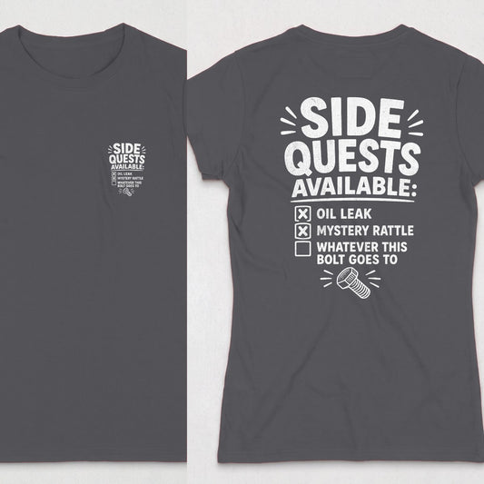 Dark Heather | Front & Back
