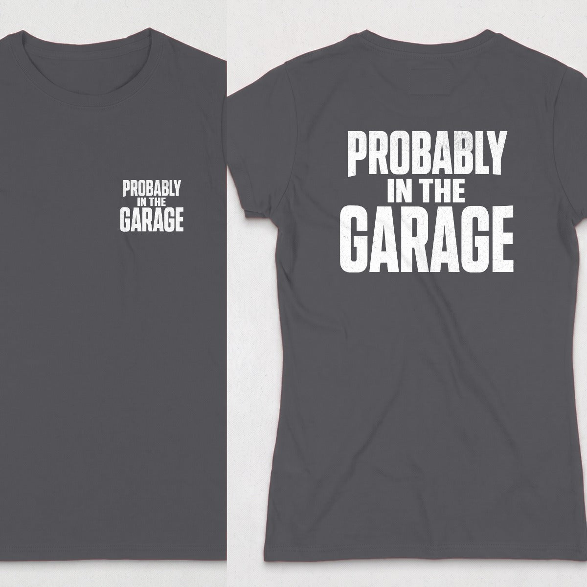 Dark Heather | Front & Back