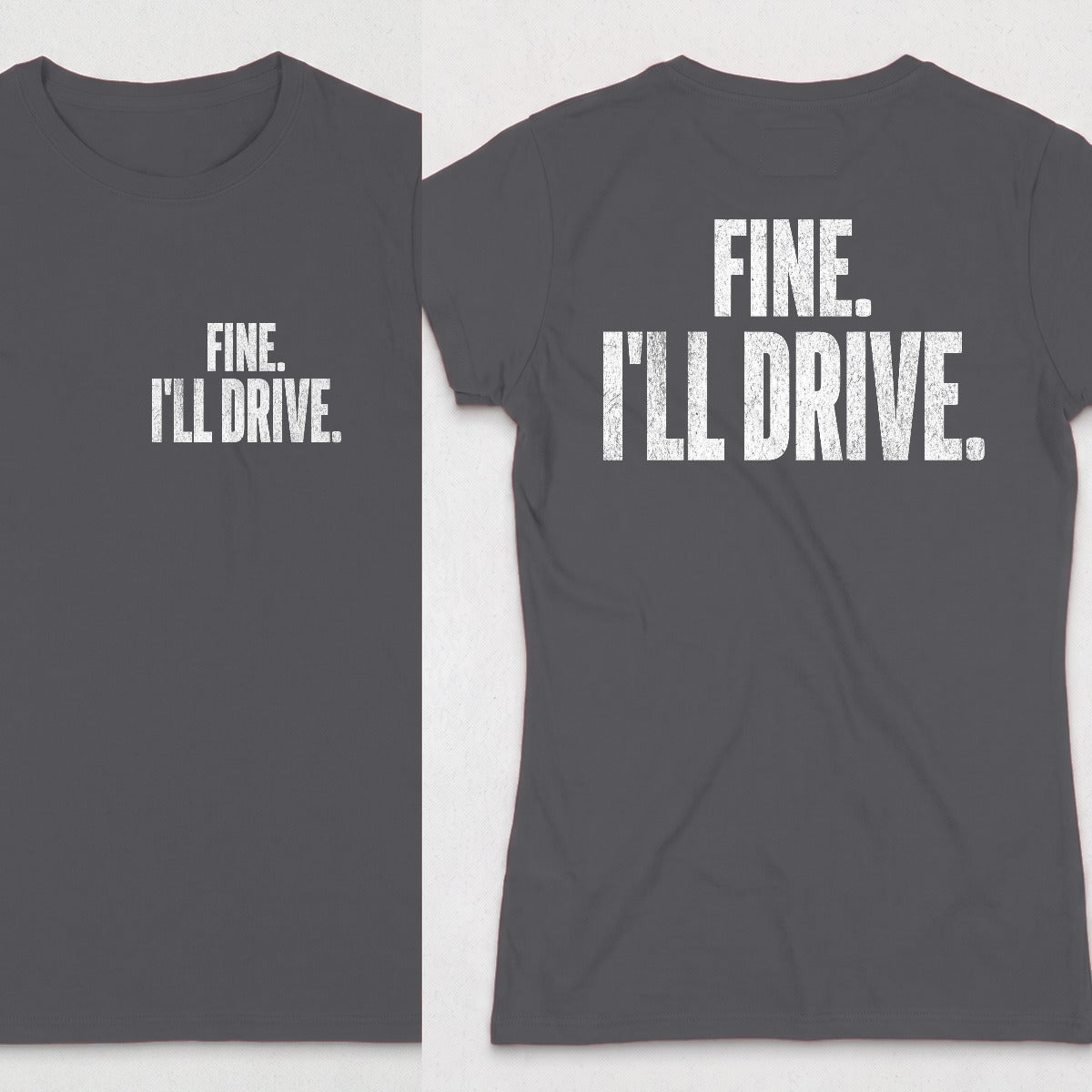 Dark Heather | Front & Back