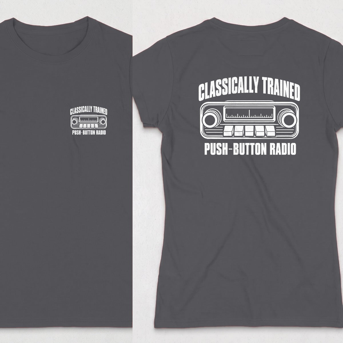 Dark Heather | Front & Back