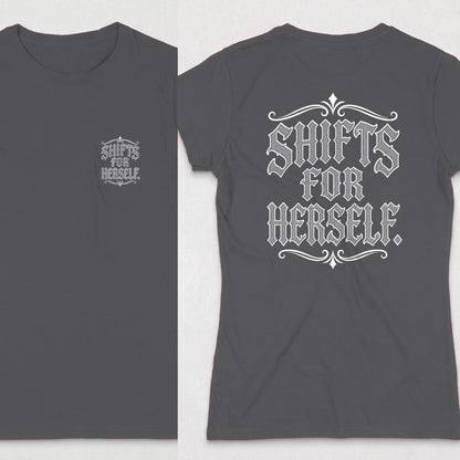 Dark Heather | Front & Back