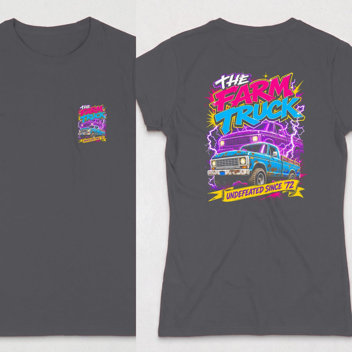 Dark Heather | Front & Back