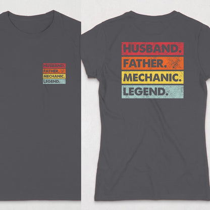 Dark Heather | Front & Back