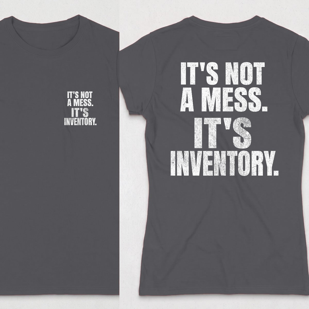 Dark Heather | Front & Back