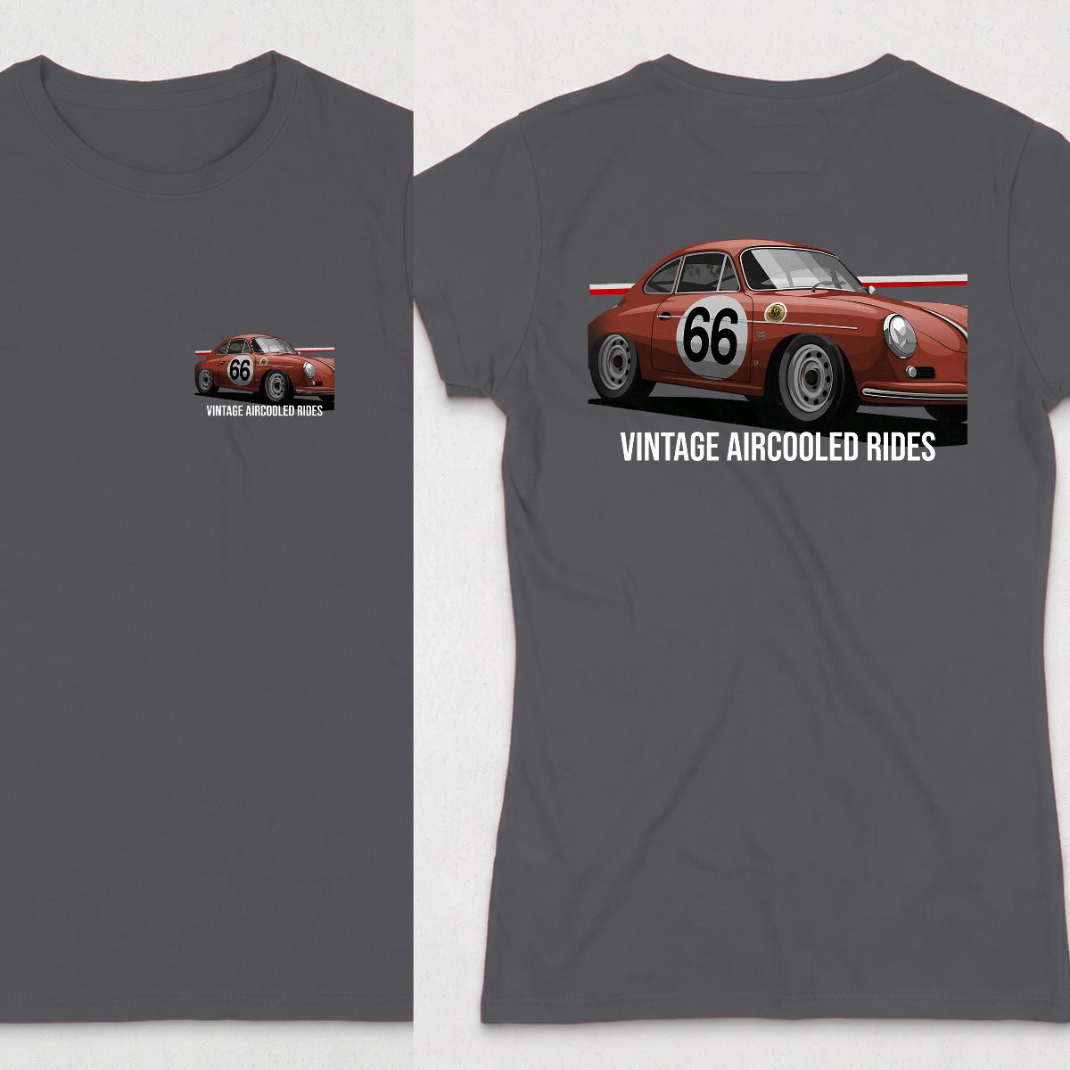 Dark Heather | Front & Back