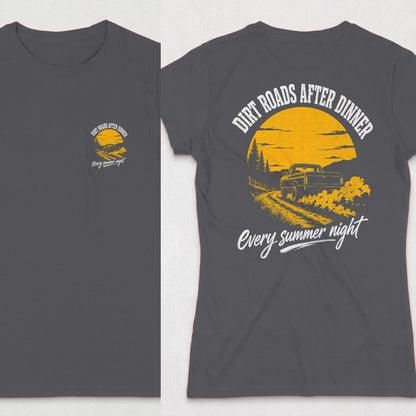 Dark Heather | Front & Back