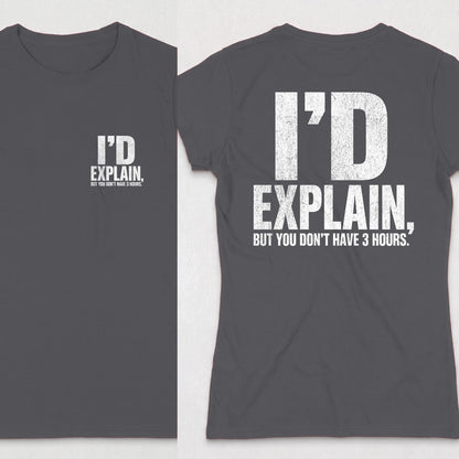 Dark Heather | Front & Back