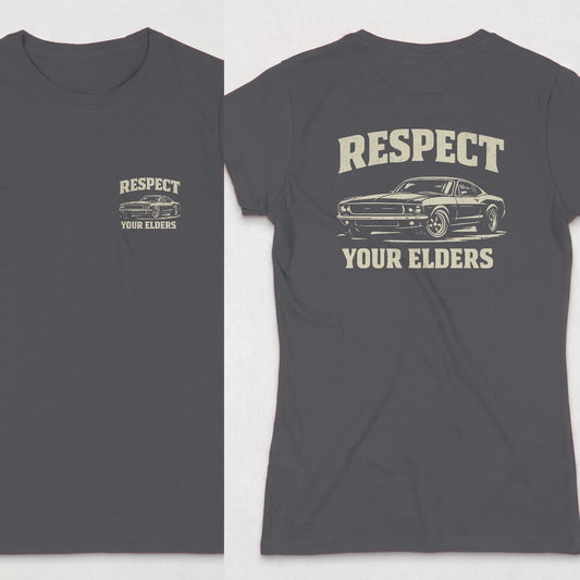 Dark Heather | Front & Back