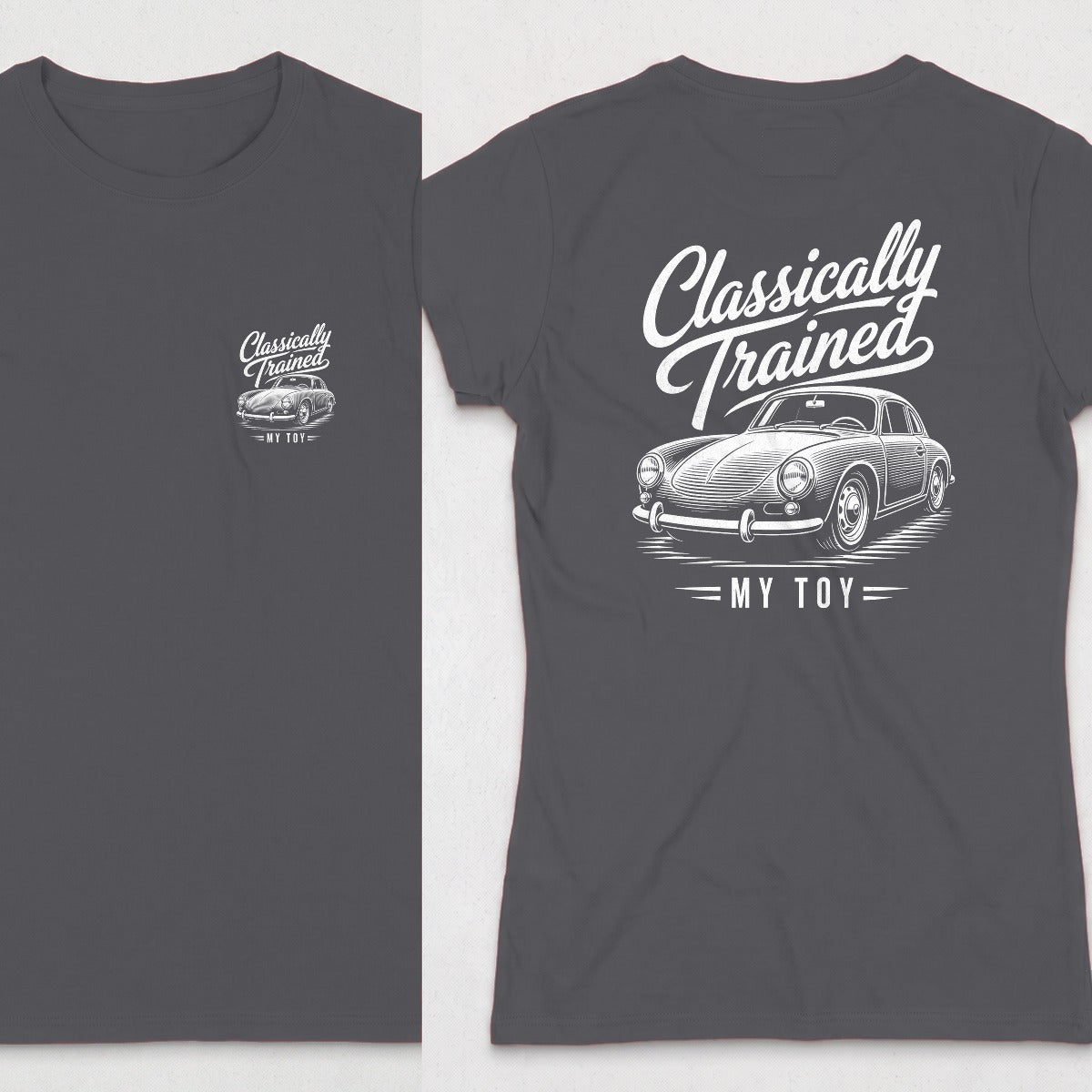Dark Heather | Front & Back