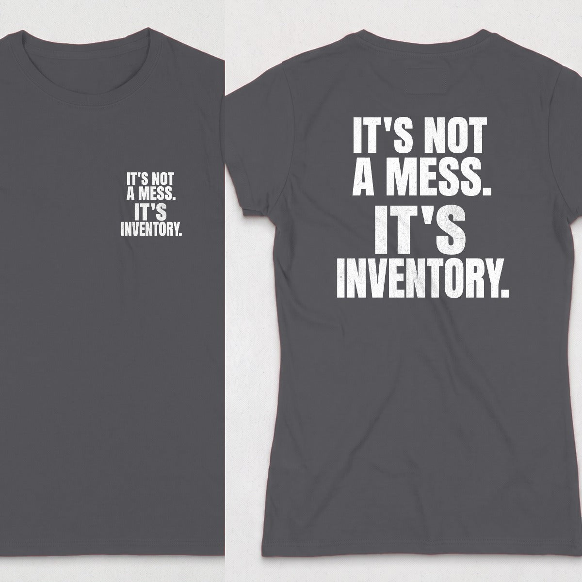 Dark Heather | Front & Back