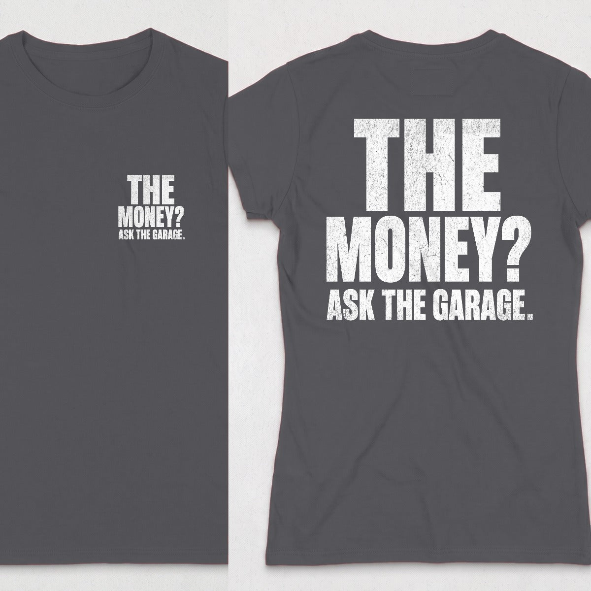 Dark Heather | Front & Back