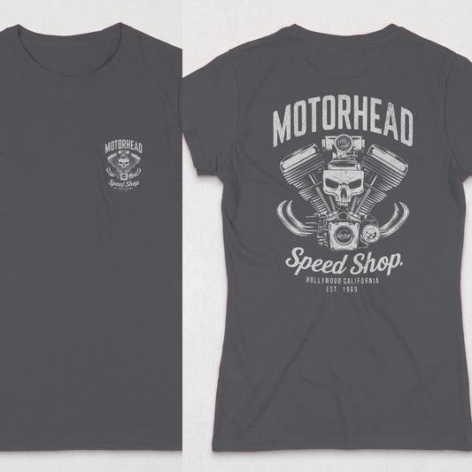 Dark Heather | Front & Back