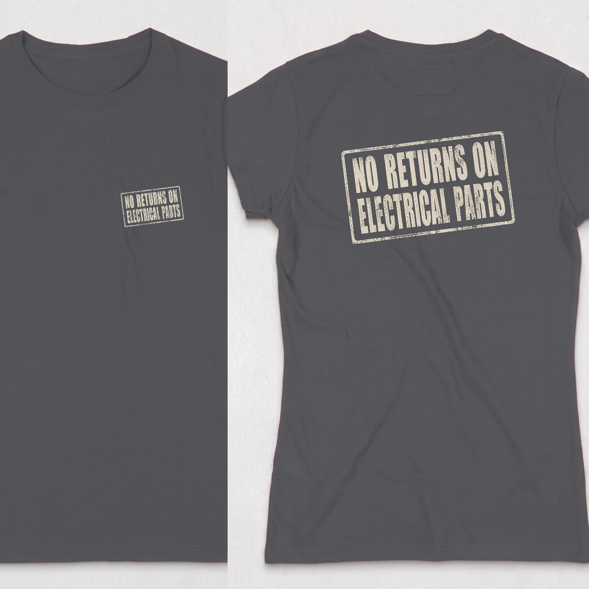 Dark Heather | Front & Back
