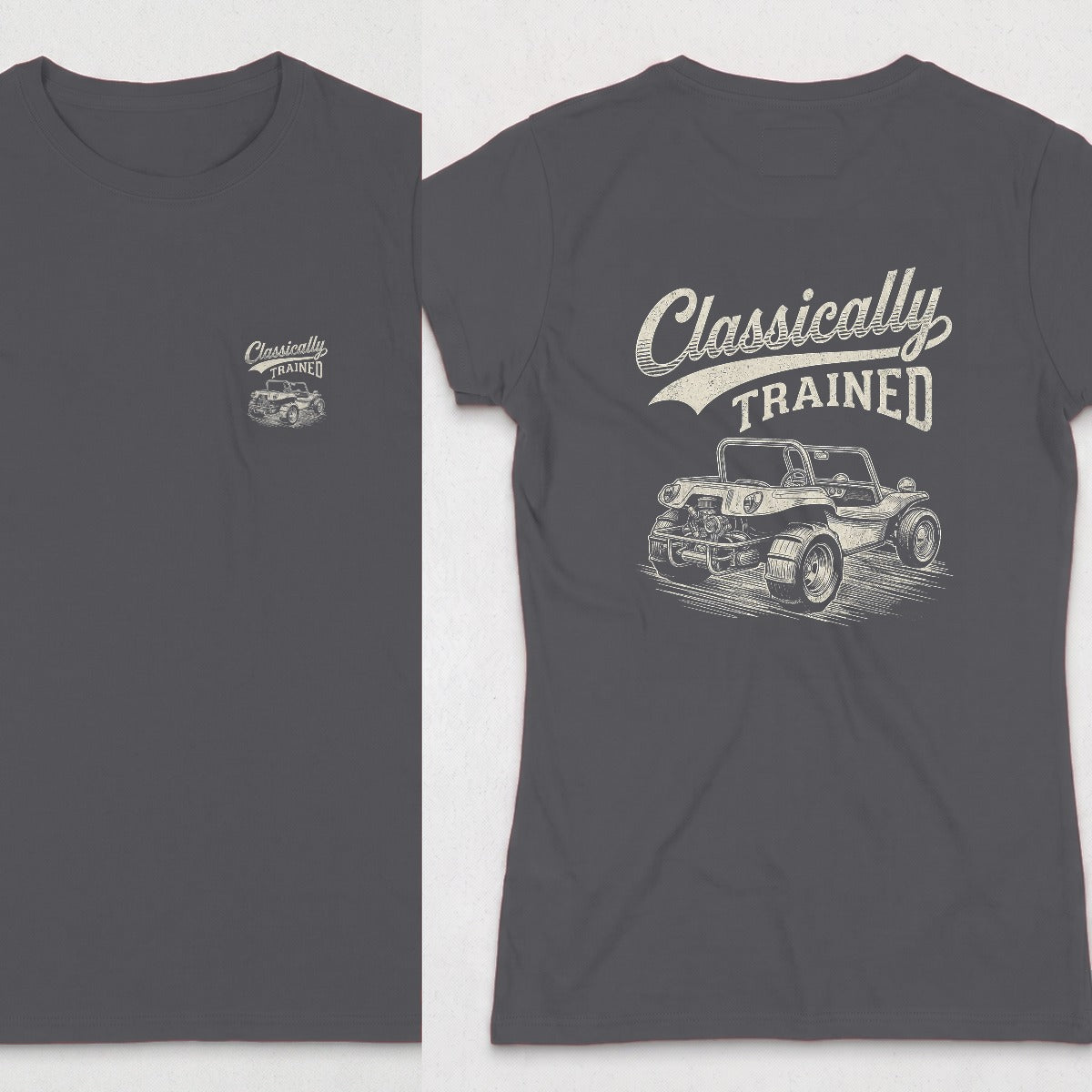 Dark Heather | Front & Back