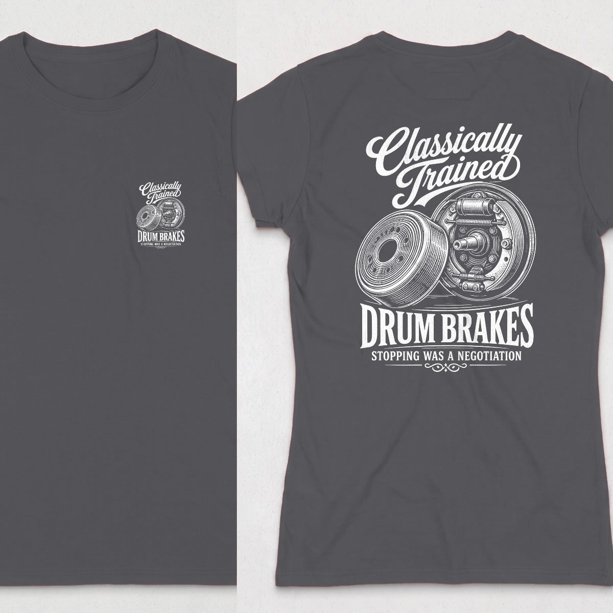 Dark Heather | Front & Back