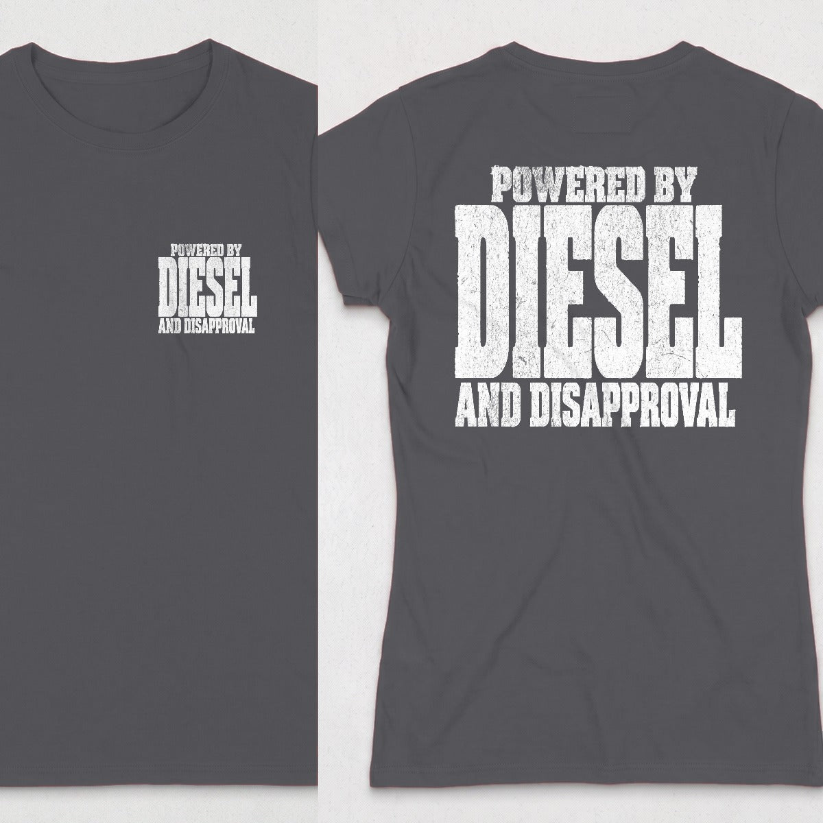 Dark Heather | Front & Back
