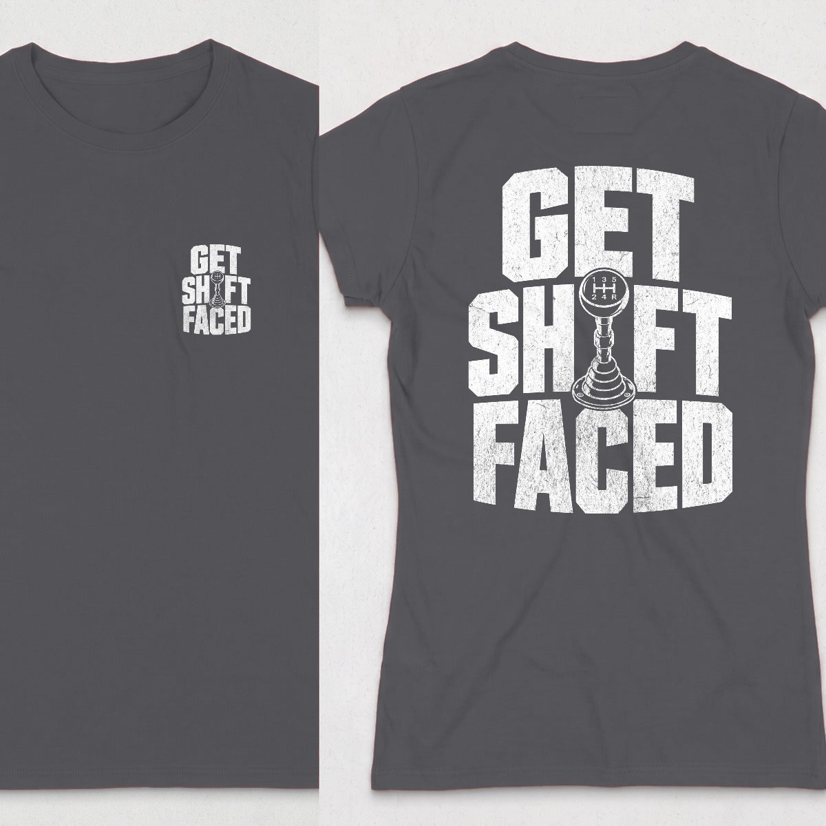 Dark Heather | Front & Back