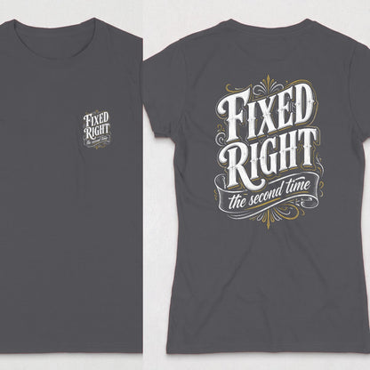 Dark Heather | Front & Back