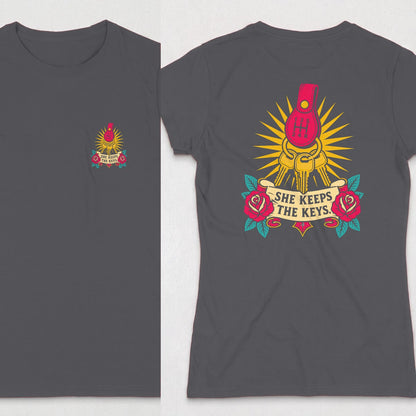 Dark Heather | Front & Back