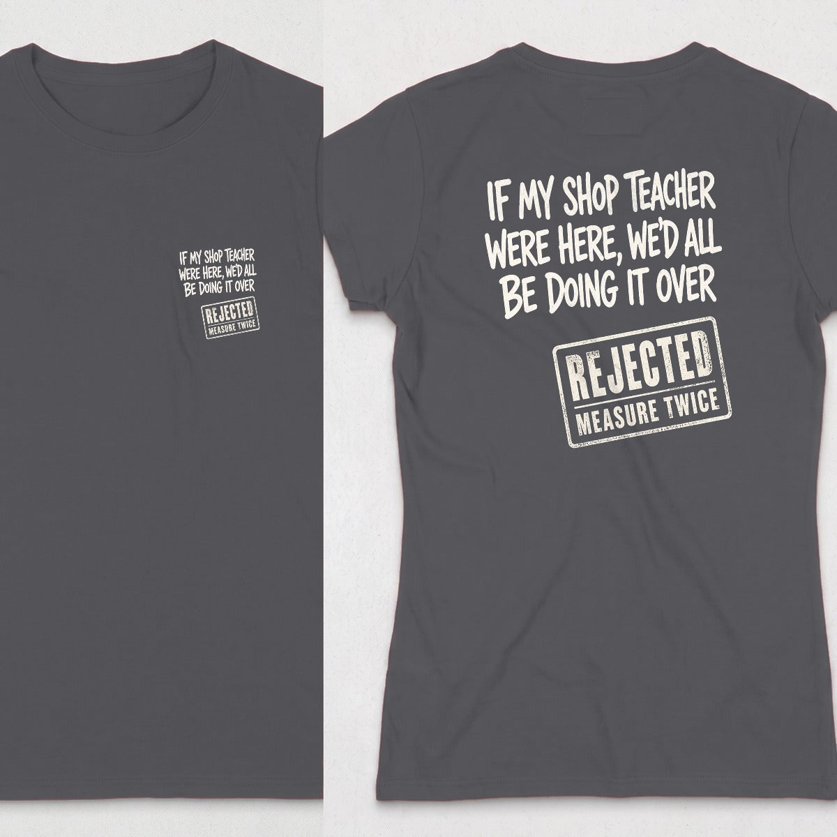 Dark Heather | Front & Back