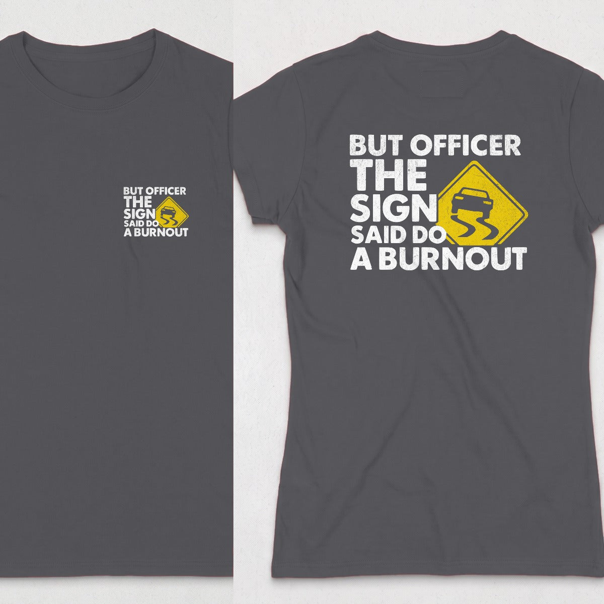 Dark Heather | Front & Back