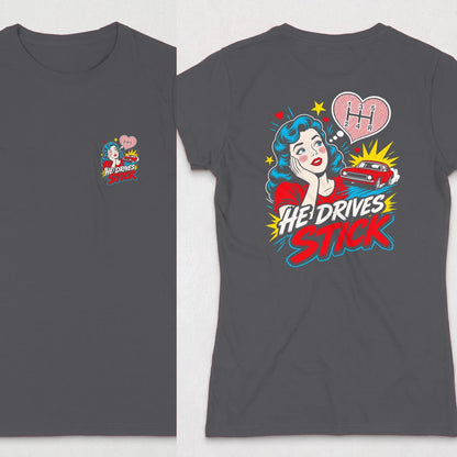 Dark Heather | Front & Back