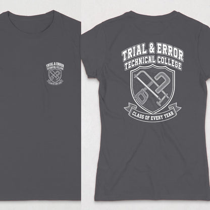 Dark Heather | Front & Back