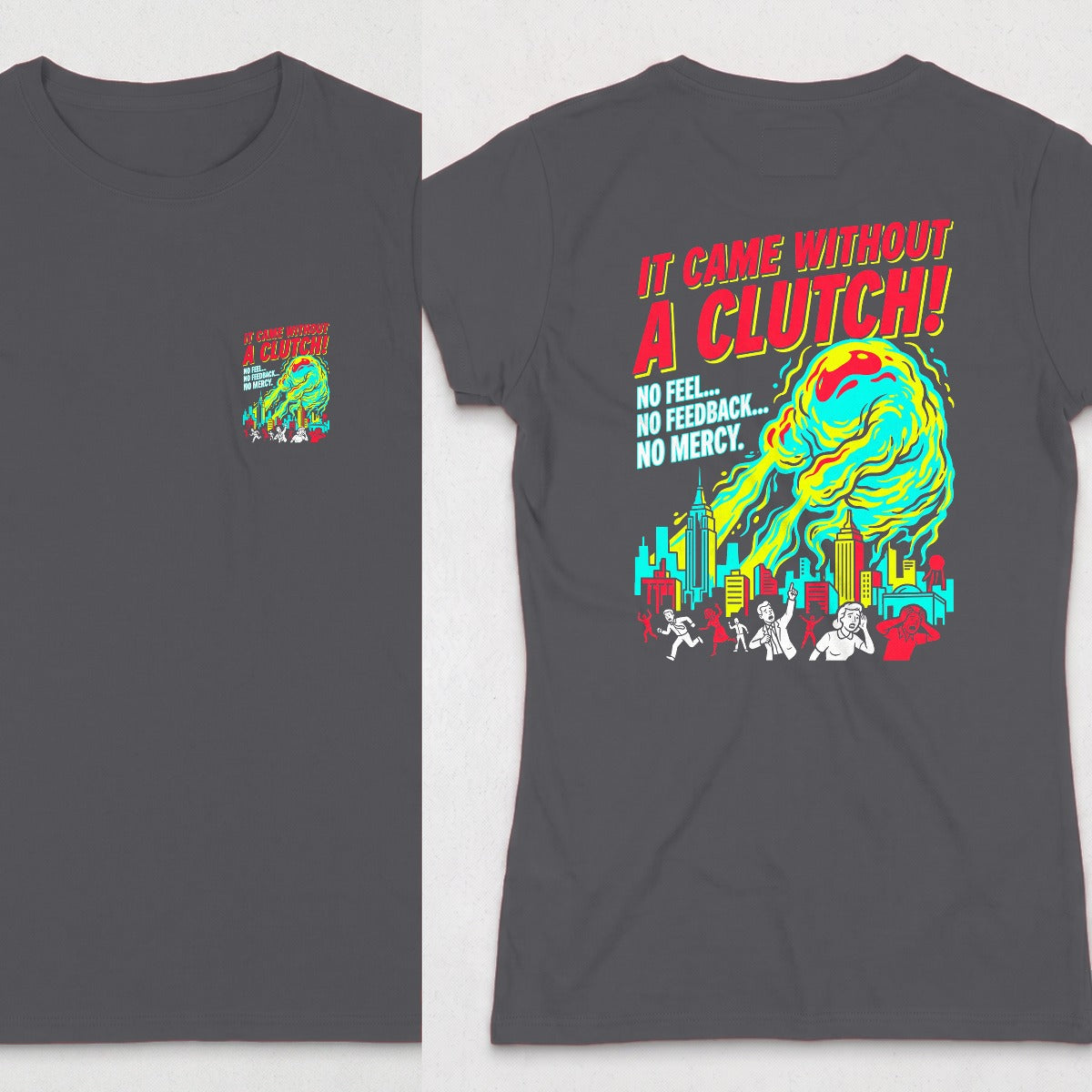 Dark Heather | Front & Back