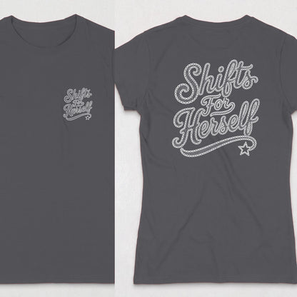 Dark Heather | Front & Back
